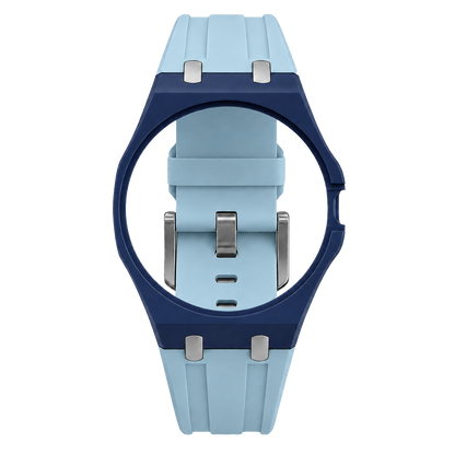 Blue Ice Silicone Bracelet