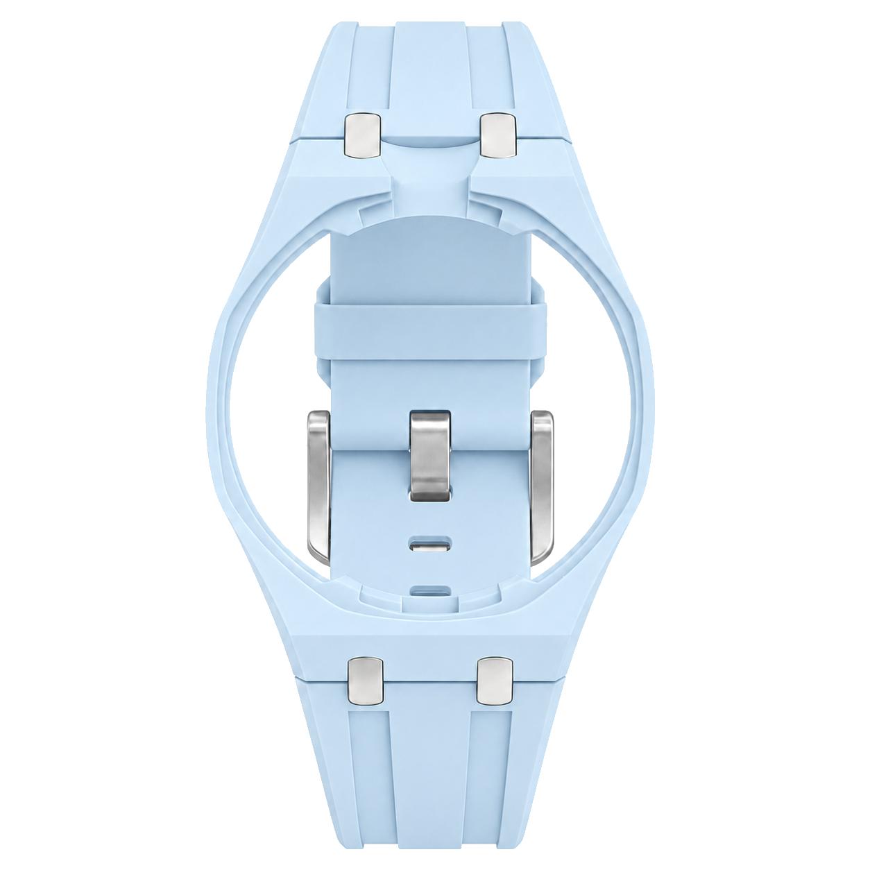 Light Blue Silicone Bracelet
