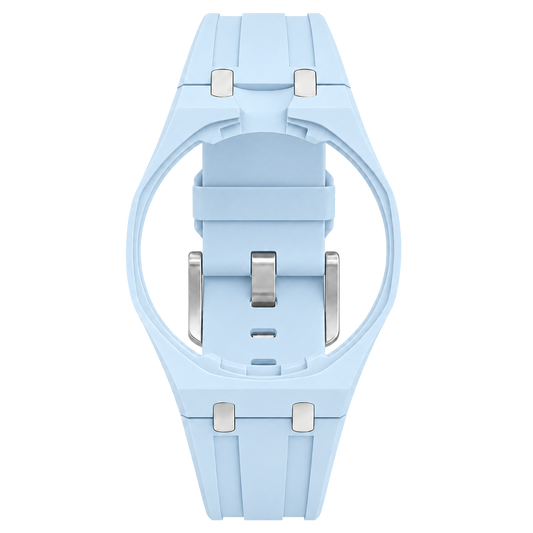 Light Blue Silicone Bracelet