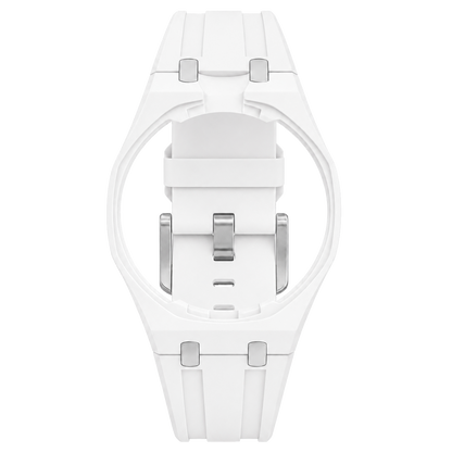 White Silicone Bracelet